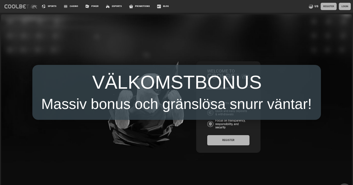 Coolbet Casino - Bästa online slots och bonus i Sverige
